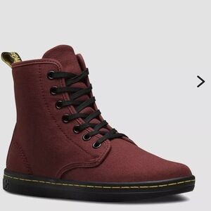 Dr Martins Shoreditch Canvas Boots Size 8